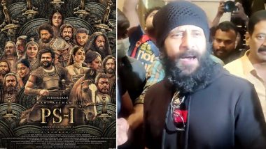 Ponniyin Selvan - 1: Vikram Visits Theatre to Check on Audiences' Reaction During FDFS of the Mani Ratnam Film (Watch Video)
